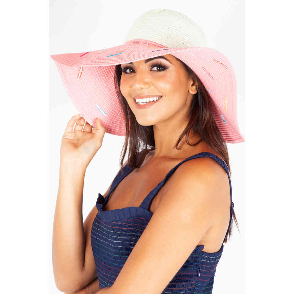 Voodoo Vixen - Doughnut Chapeau de soleil - Rose